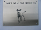 855 Hundeskilt