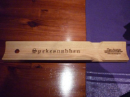 416. Spekefj�l med logo/navn