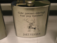 50. Lommelerke med jaktmotiv