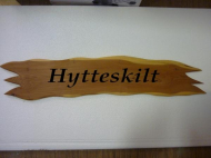 21001 Treskilt